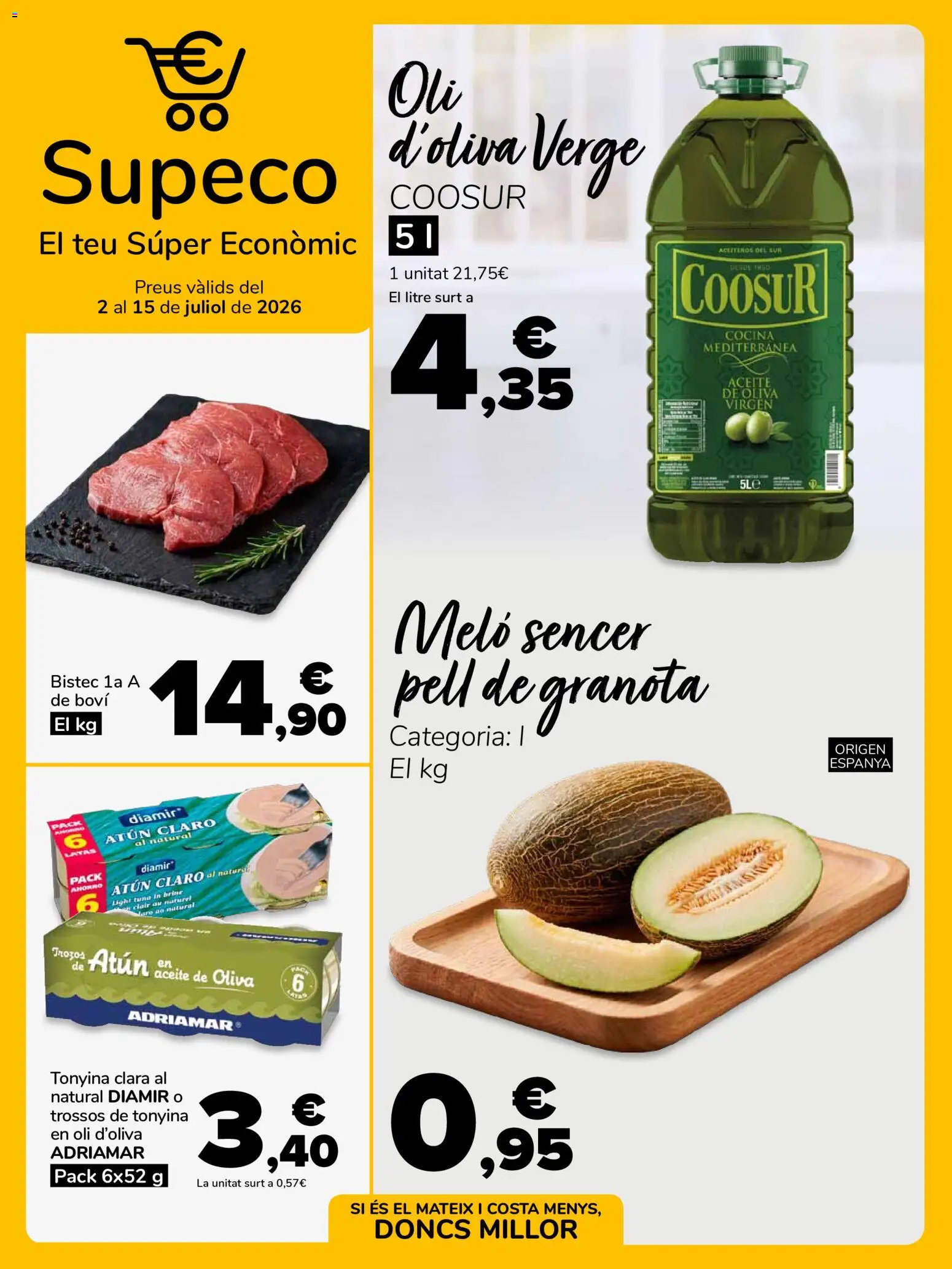 Vista previa del folleto de la tienda Supeco válido desde el 02/07/2026 