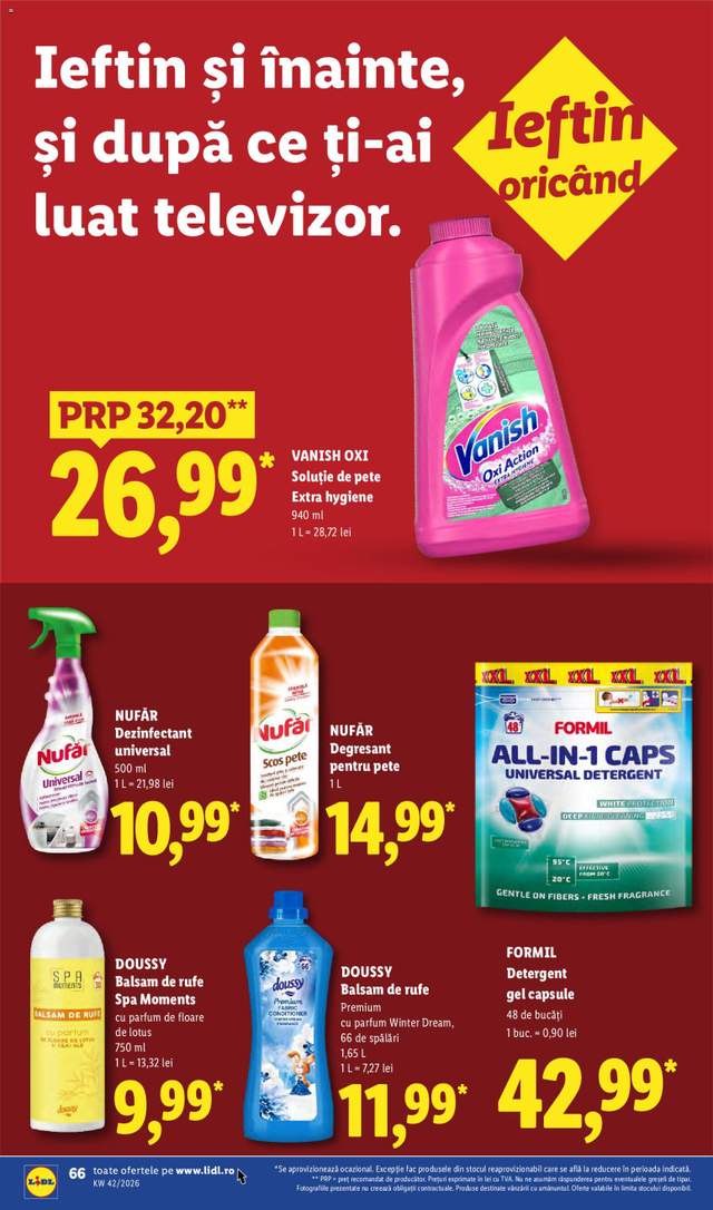 Noul catalog Lidl de la 12.10.