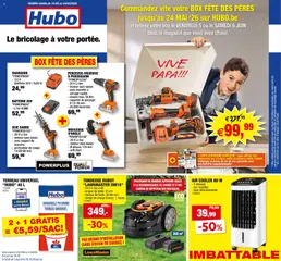 Prévisualisation de Hubo Publicité du magasin Hubo formulaire valide 13/05/2026