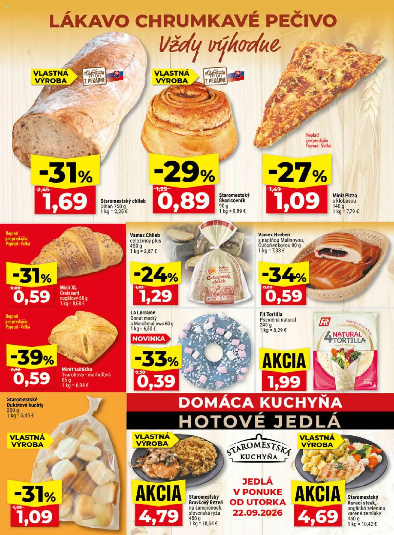 Náhľad Klas letáku platného od 21.09.2026