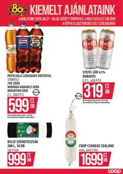 COOP Szolnok - COOP Szolnok akciós újság megtekintése, amely érvényes 2026.08.27.-től