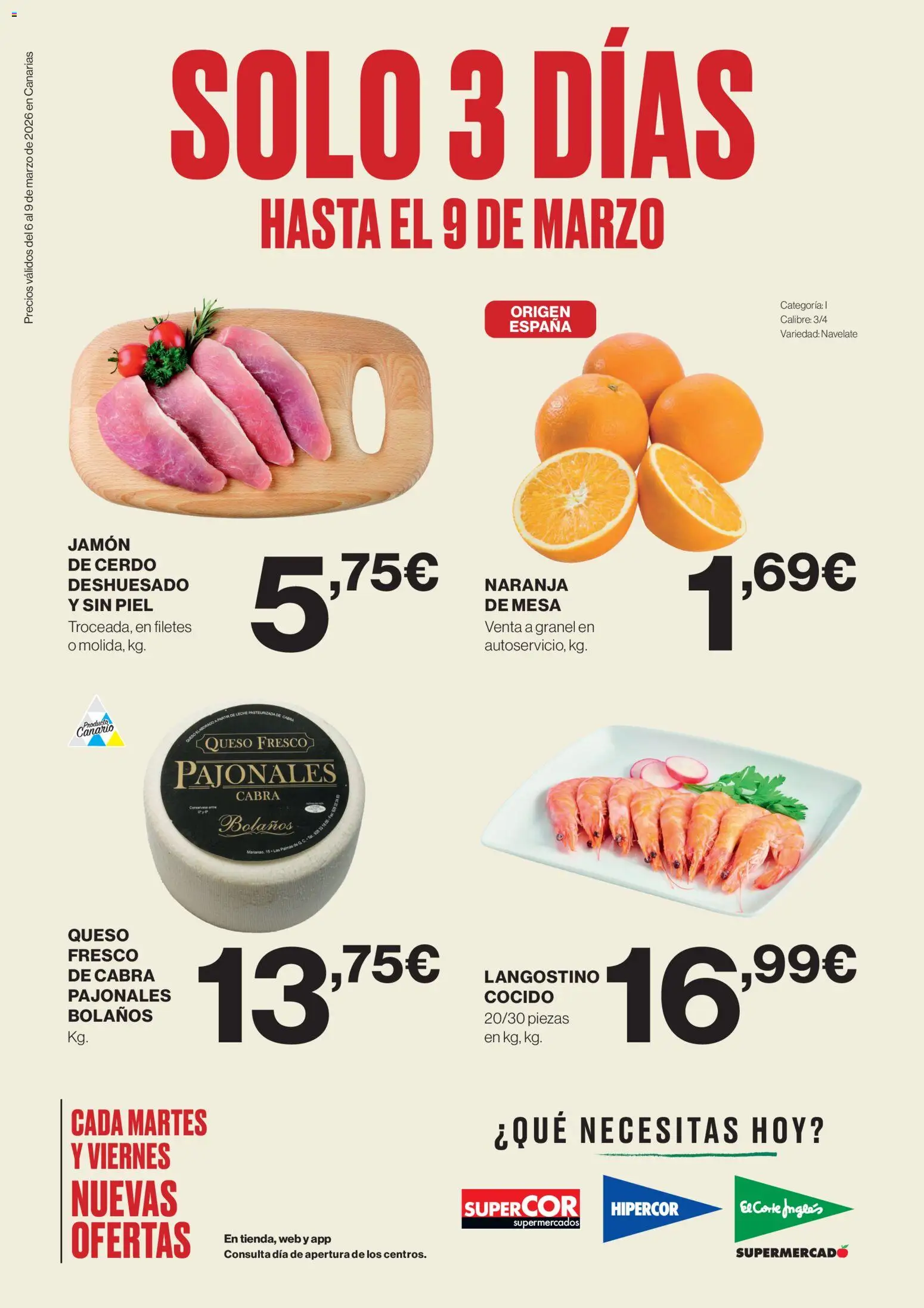 Vista previa del folleto de la tienda Supercor válido desde el 06/03/2026 