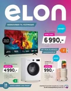 Forhåndsvis Elon kundeavis fra butikk Elon gyldig fra 25/05/2026