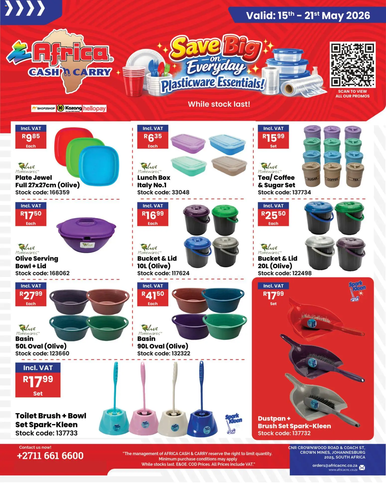 Preview of Africa Cash & Carry flyer valid from 15/05/2026
