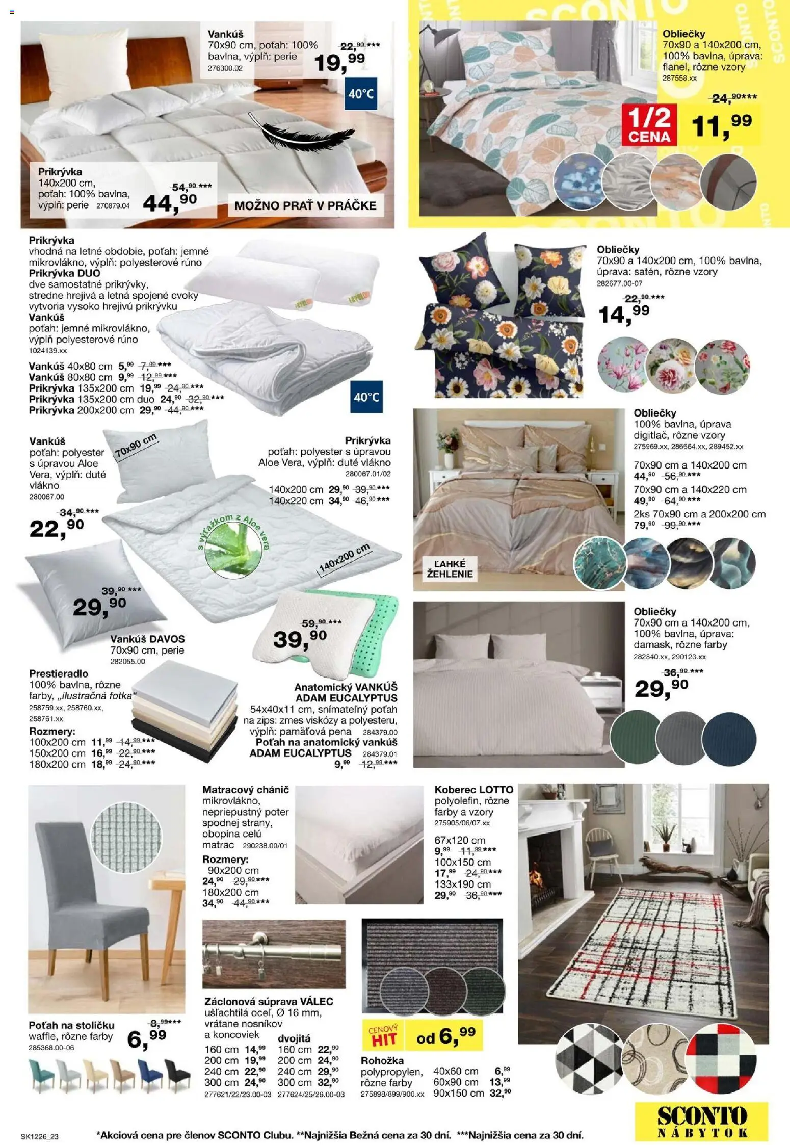 Náhľad Sconto nábytok letáku platného od 23.09.2026