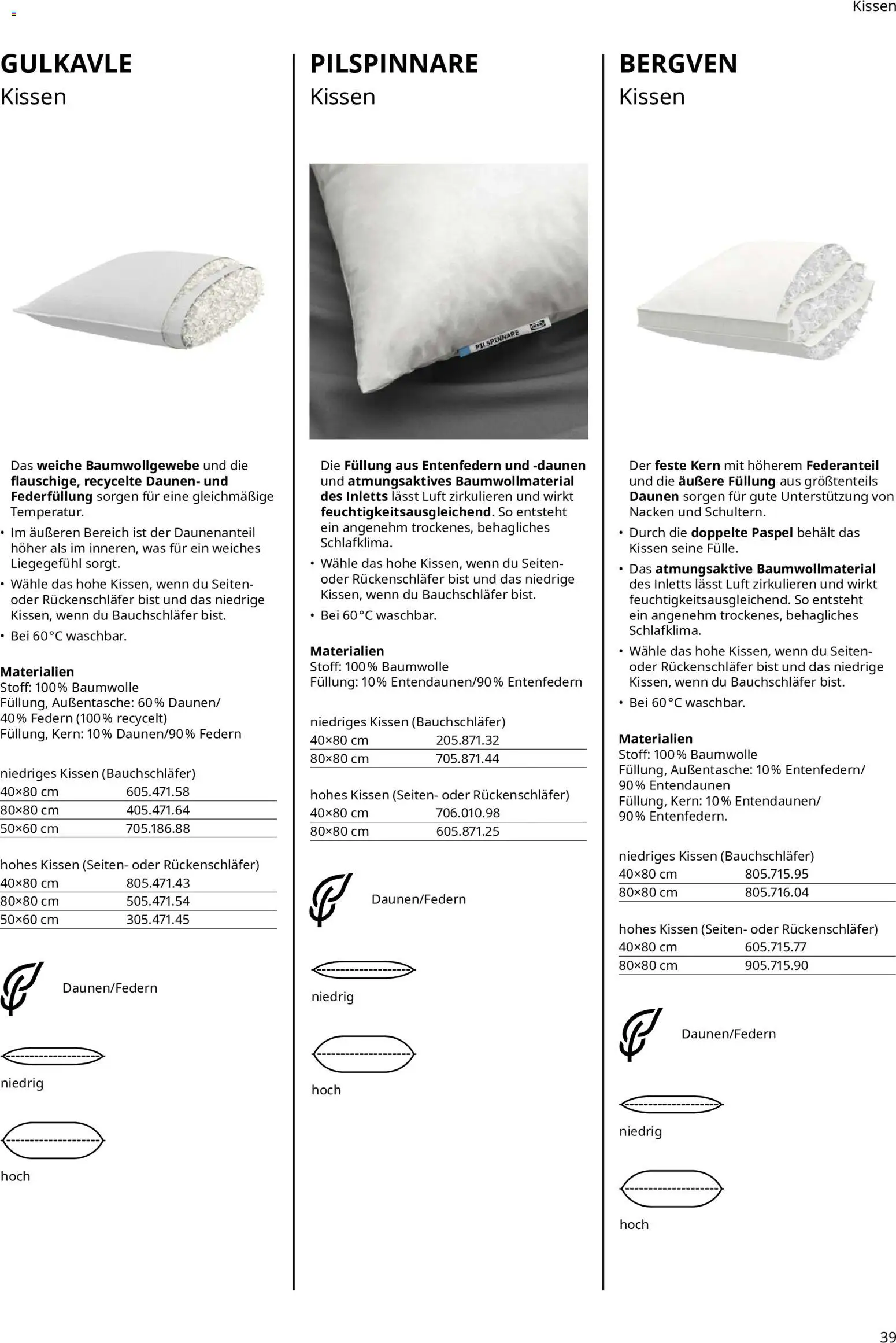 Vorschau von dem Prospekt des Geschäftes Ikea, gültig ab dem 16.09.2026 - Kissen
