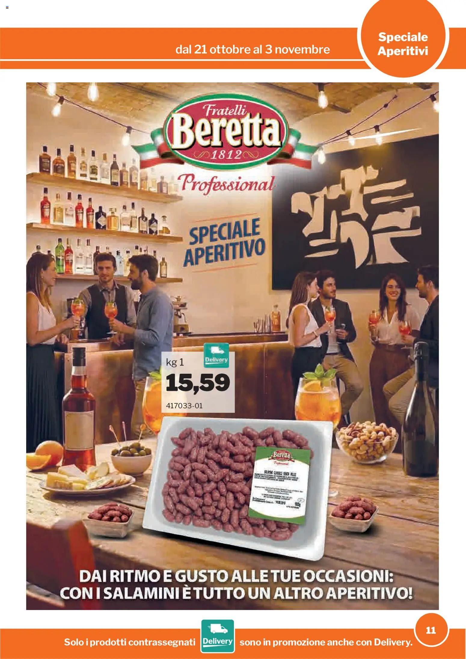 Anteprima dell'opuscolo Sogegross volantino Aperitivi dal negozio Sogegross valido da 21/10/2026 - Aperitivo