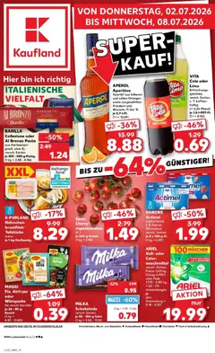 Vorschau von dem Prospekt des Geschäftes Kaufland, gültig ab dem 02.07.2026