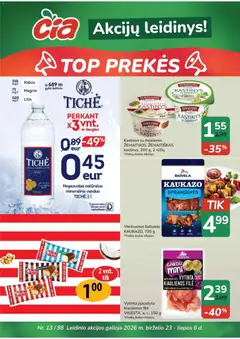 ČIA MARKET parduotuvės leidinio ČIA MARKET leidinys galiojančio nuo 2026.06.23 peržiūra