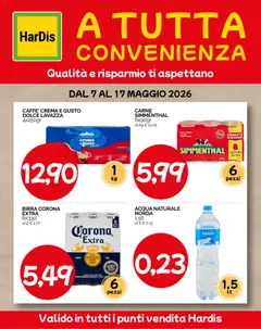 Anteprima dell'opuscolo HarDis volantino A tutta convenienza dal negozio HarDis valido da 07/05/2026