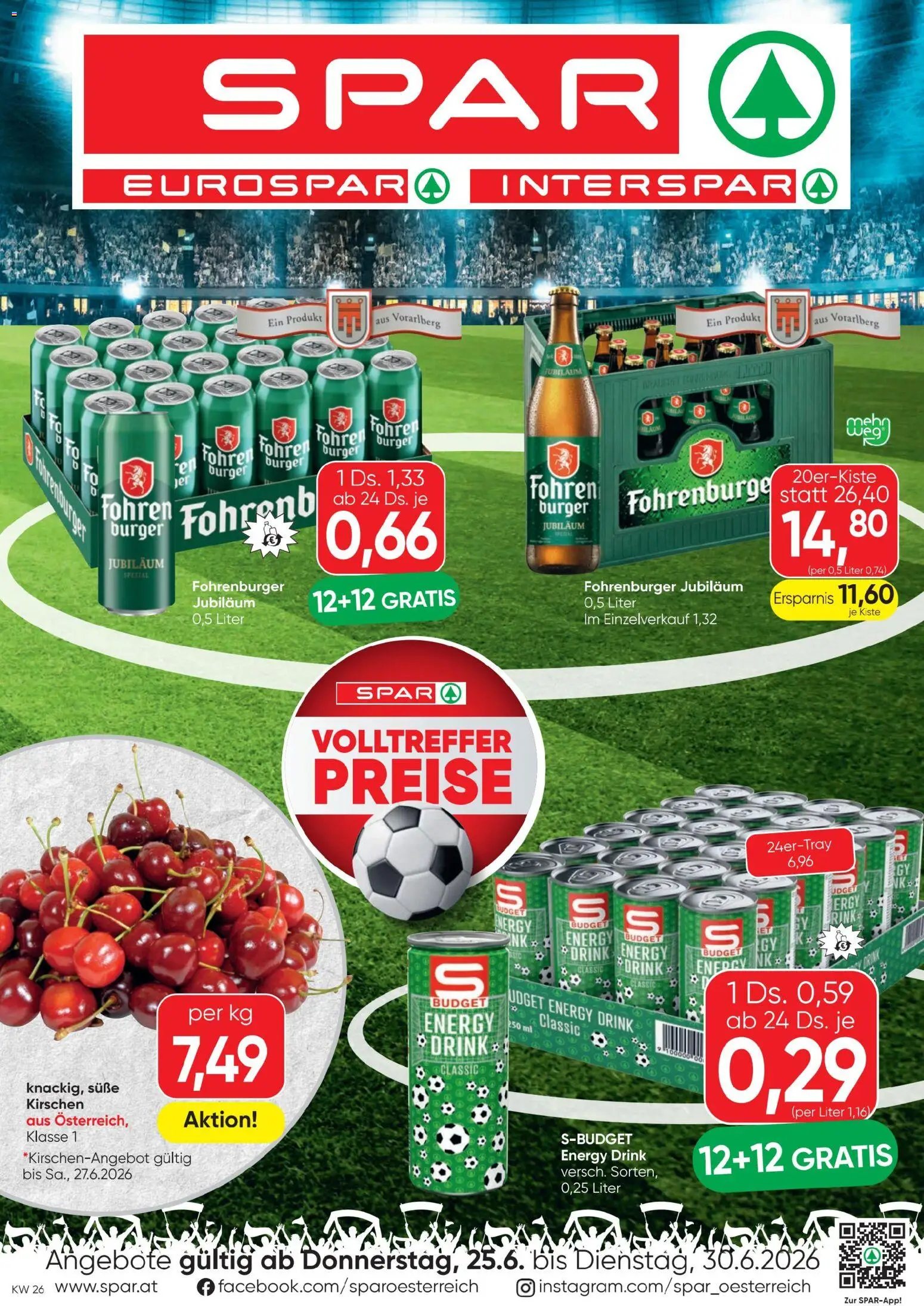 Vorschau der Angebote: Spar Spar - Flugblatt gültig ab 25.06.2026