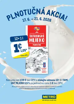 Náhľad Metro letáku platného od 17.06.2026