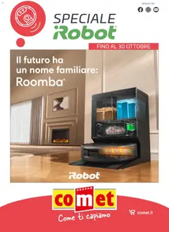 Anteprima dell'opuscolo Comet volantino iRobot Roomba dal negozio Comet valido da 16/10/2026