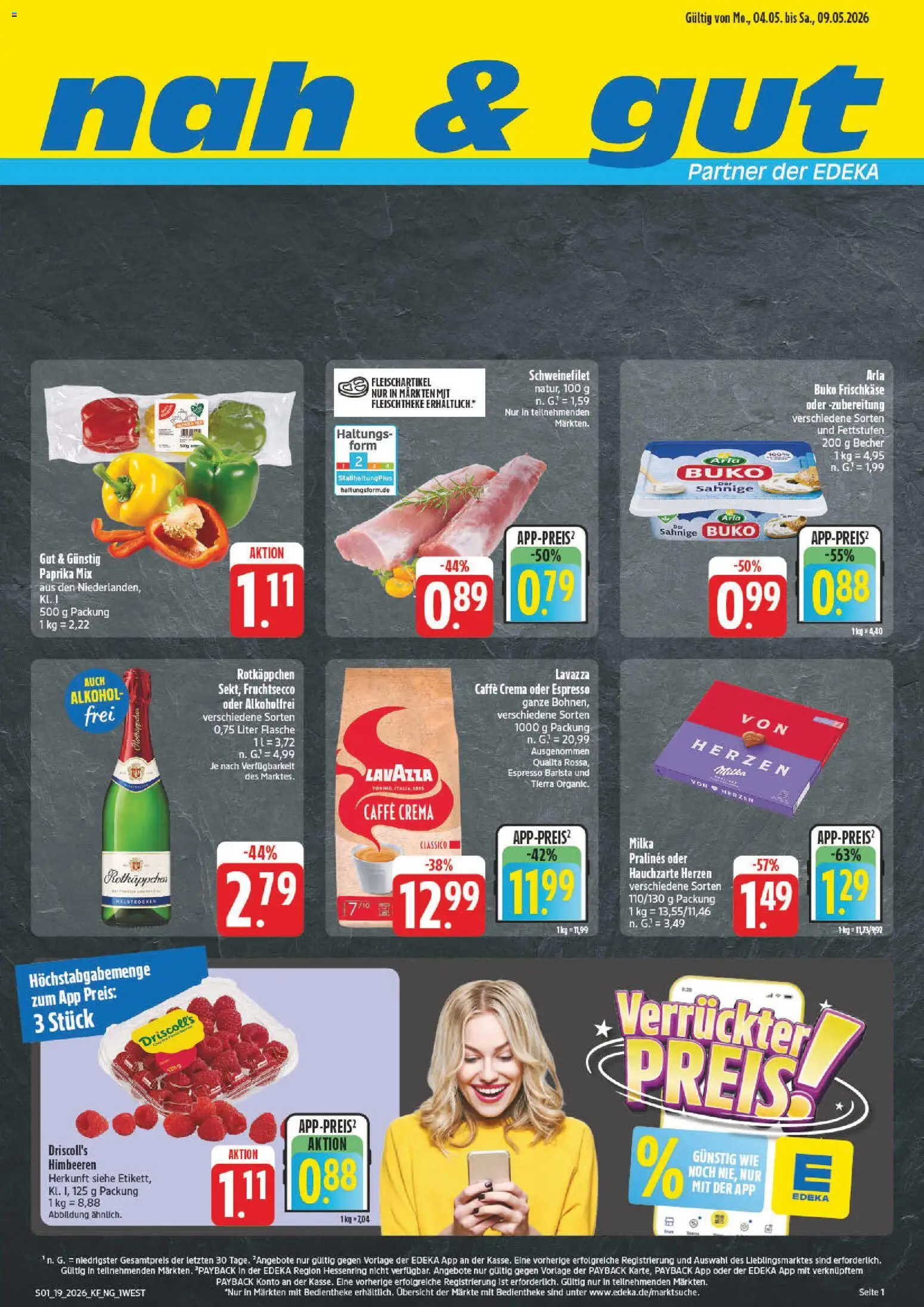 Vorschau von dem Prospekt des Geschäftes nah & gut, gültig ab dem 04.05.2026