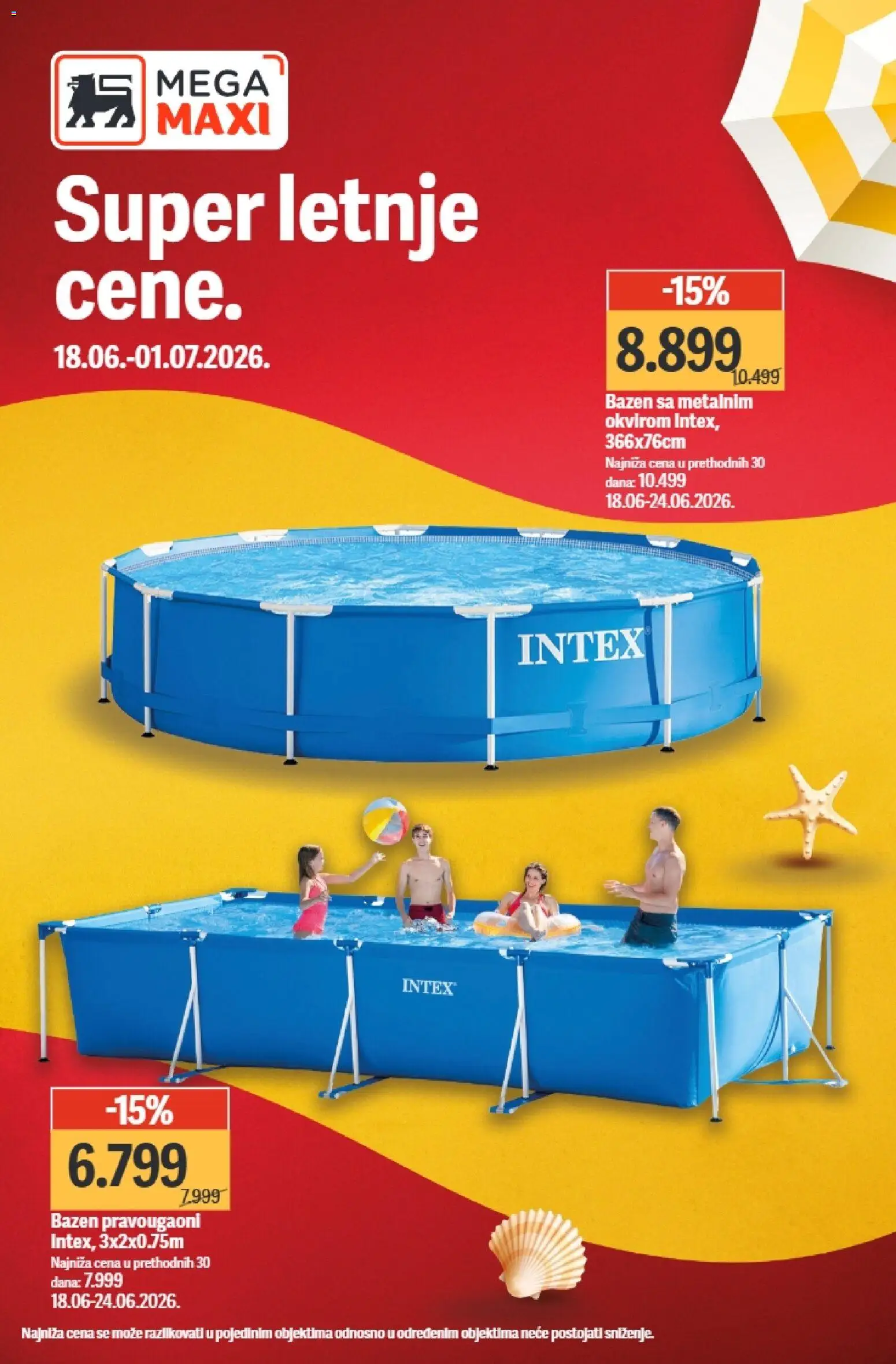Pregled Mega Maxi kataloga - važi od 18.06.2026