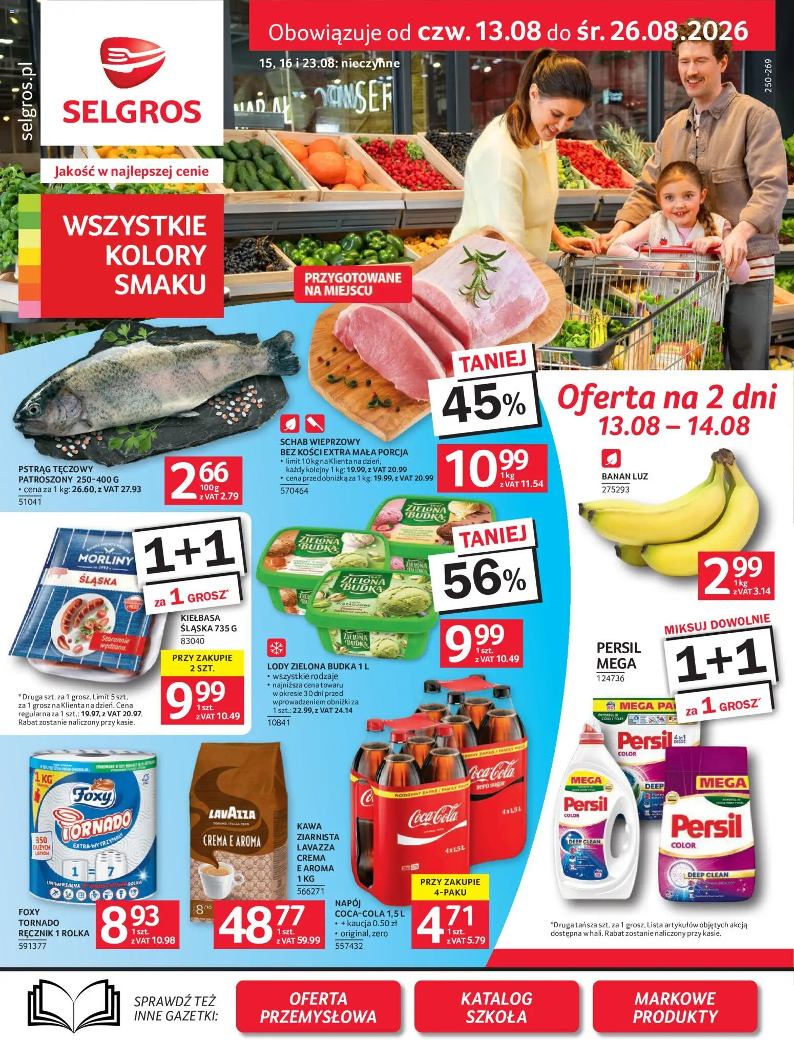 Pogląd gazetki "Selgros cash&carry gazetka" ze sklepu Selgros cash&carry ważnej od 13.08.2026