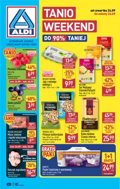 Náhled nabídky: Aldi Polsko Aldi Polsko leták - Oferta weekendowa platný od 24.09.2026