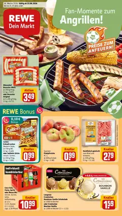 Vorschau von dem Prospekt des Geschäftes Rewe, gültig ab dem 21.06.2026