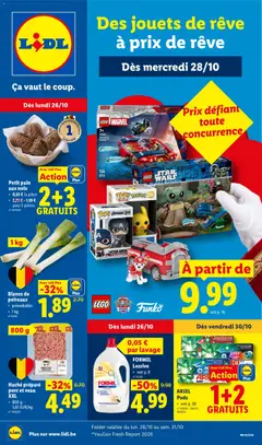 Voorbeeld van Lidl Folder semaine Folder week 44 van winkel Lidl geldig vanaf 26/10/2026
