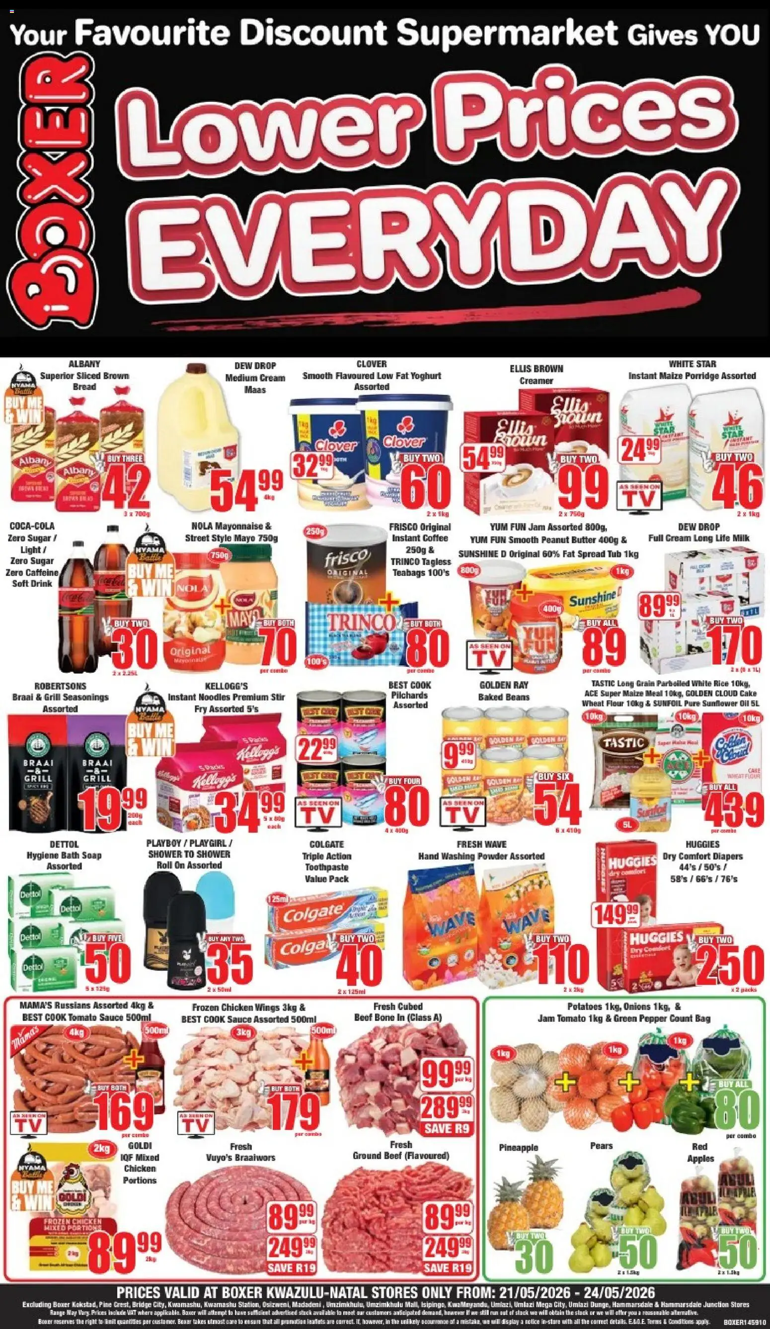 Preview of Boxer flyer valid from 21/05/2026