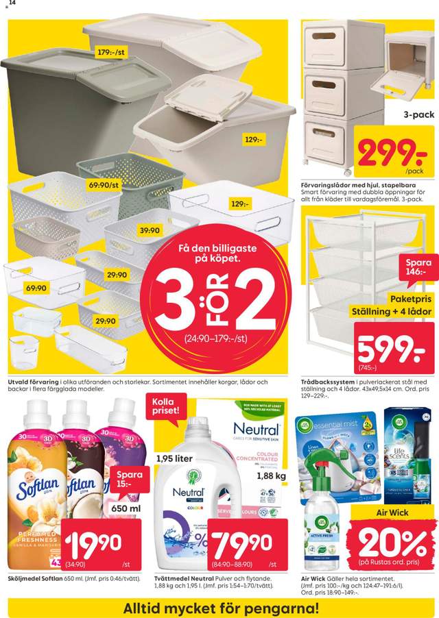 Nytt Rusta reklamblad från 03/08