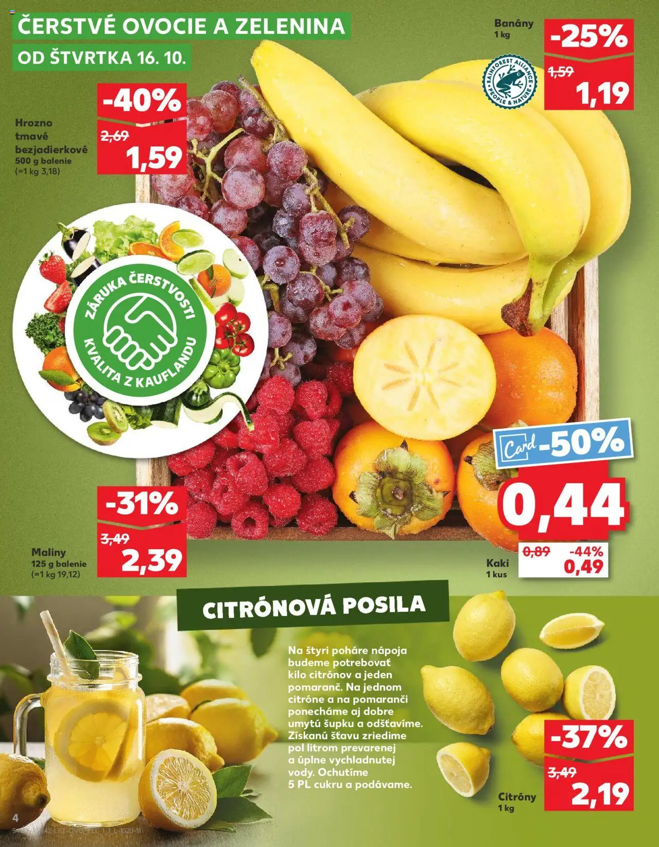 Náhľad Kaufland letáku platného od 16.10.2025