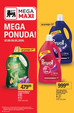 Pregled Mega Maxi kataloga - važi od 07.05.2026