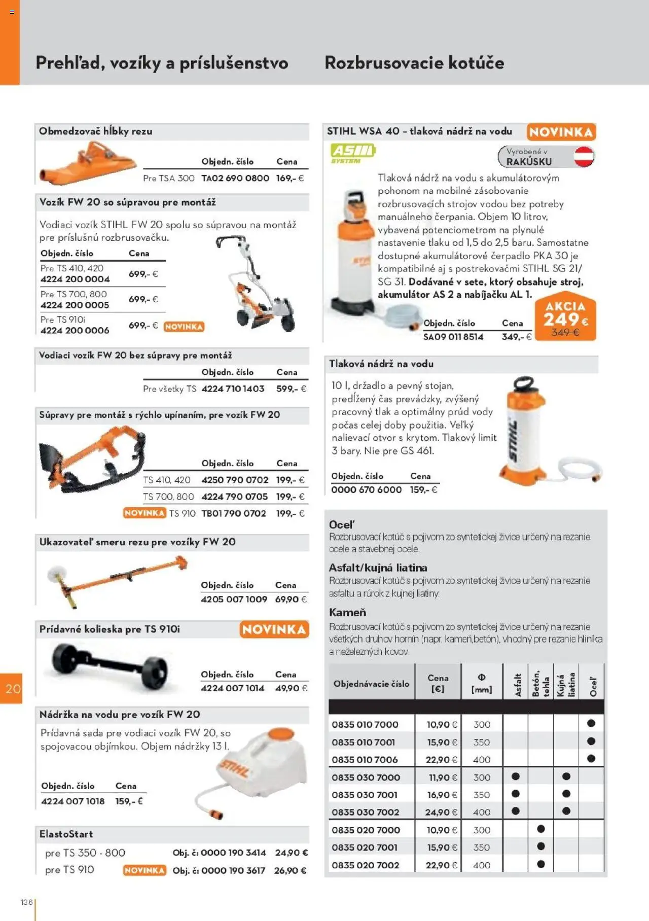 Náhľad STIHL letáku platného od 29.09.2025 - Čerpadlo, Akumulátor
