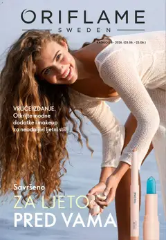 Pregled letka Oriflame Katalog trgovine Oriflame vrijedi od 03.06.2026