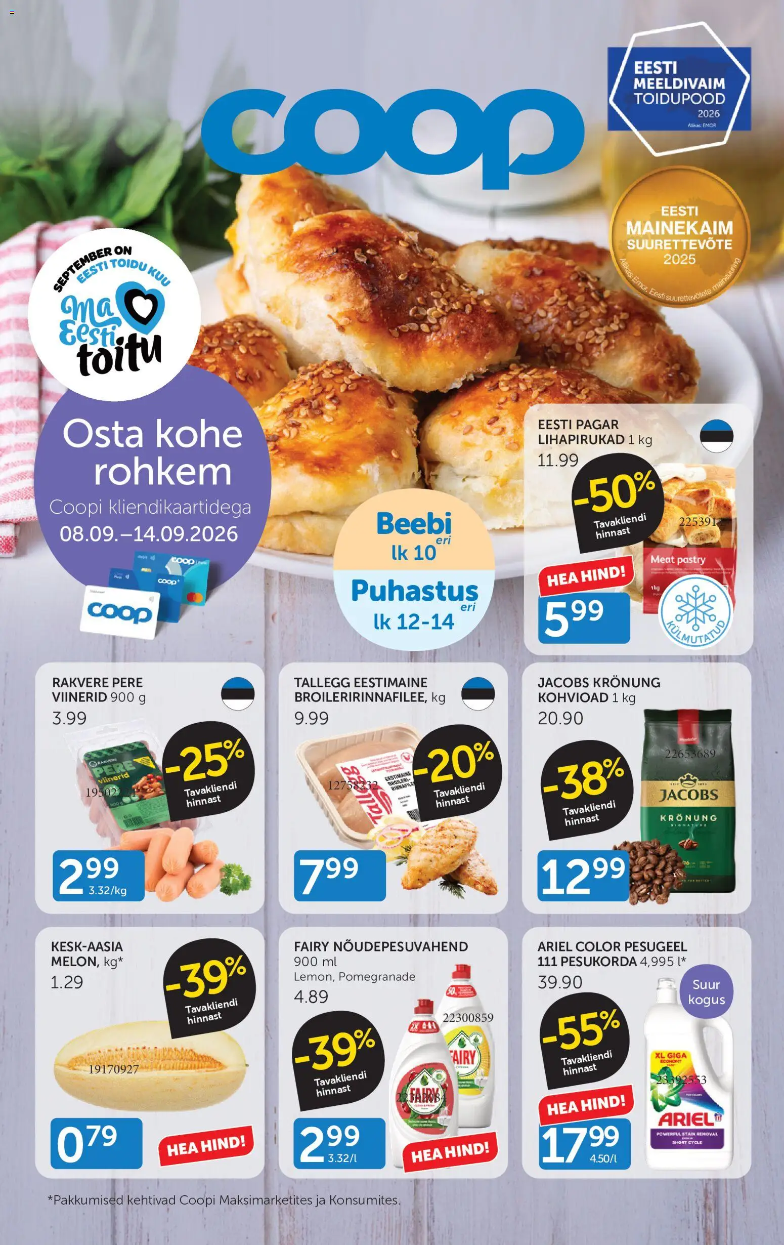 Coop kliendilehe eelvaade alates 08.09.2026