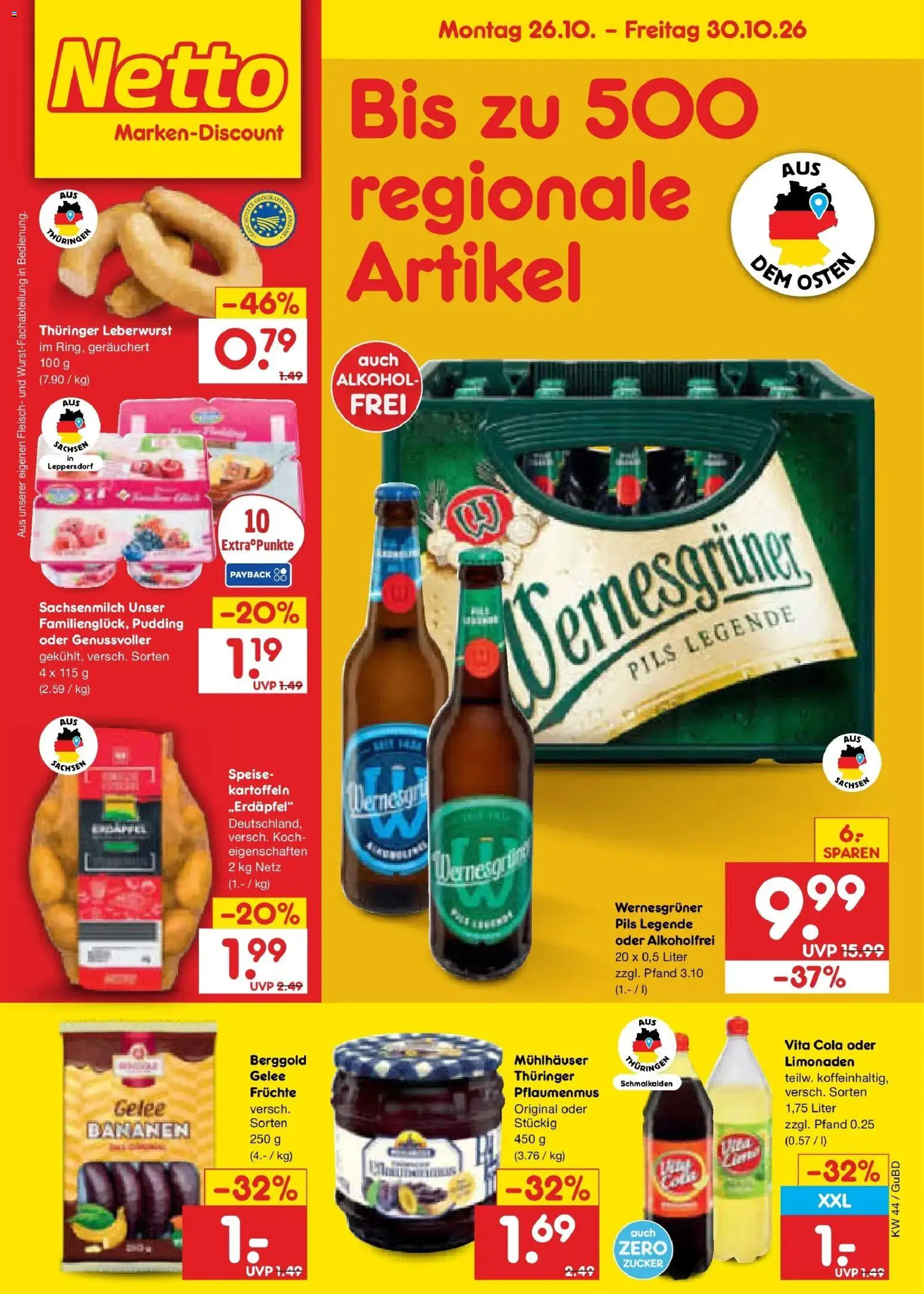 Vorschau von dem Prospekt des Geschäftes Netto Marken-Discount, gültig ab dem 26.10.2026