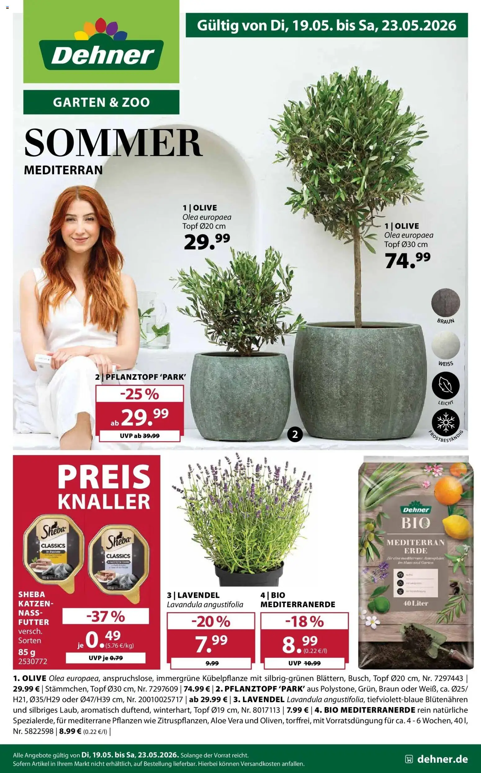 Vorschau von dem Prospekt des Geschäftes Dehner, gültig ab dem 19.05.2026