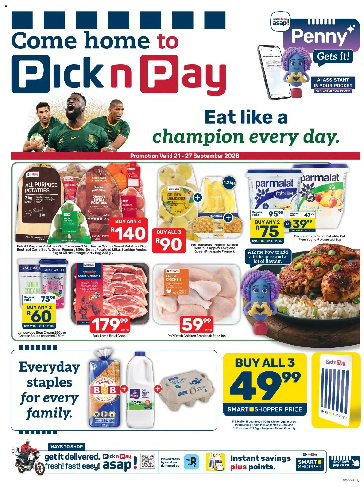 Preview of Pick n Pay flyer valid from 21/09/2026