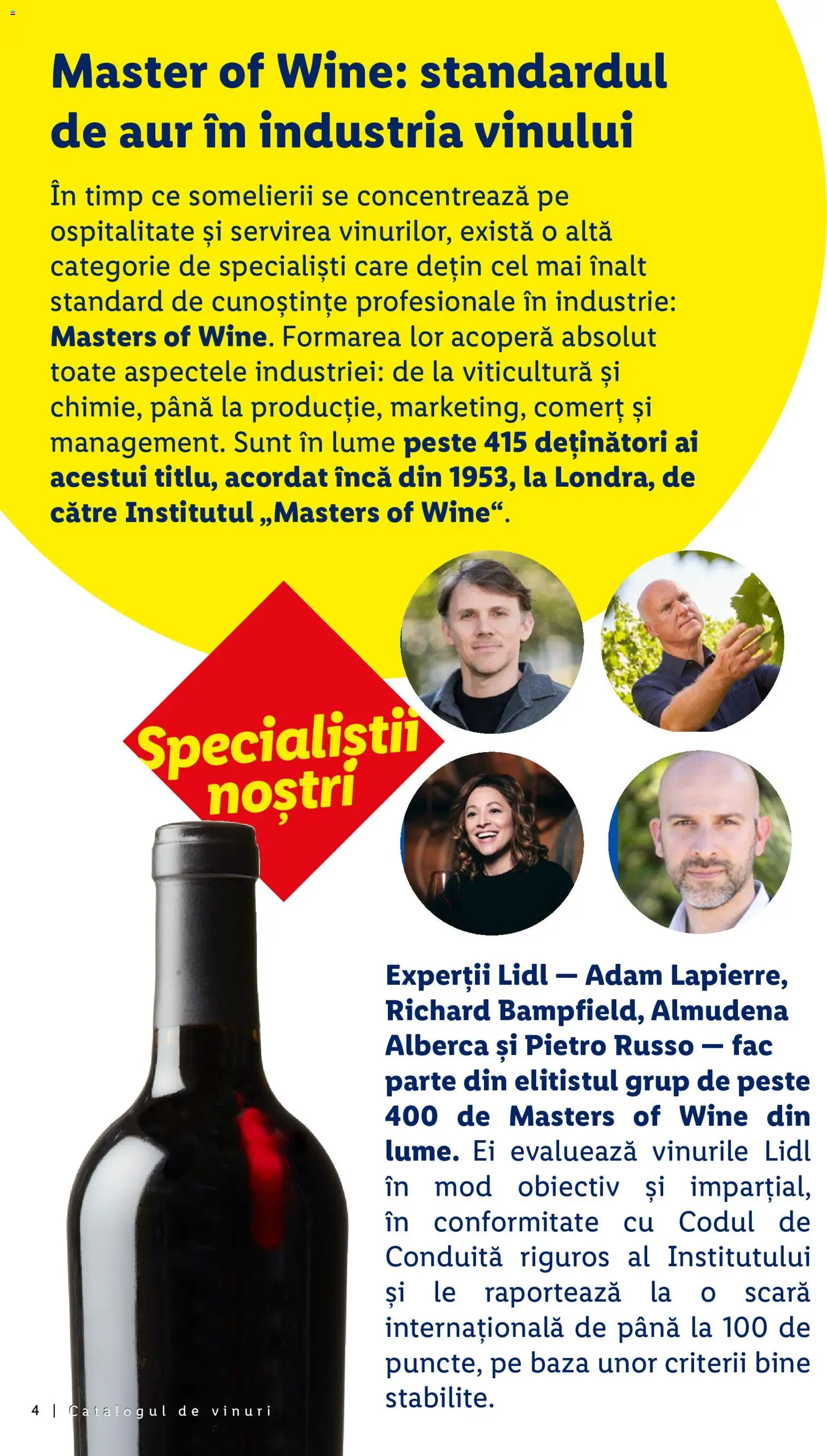 Previzualizarea de cataloage: Lidl Lidl Catalog De vinuri valabil de la 28.09.2026 - Scară, Pește, Absolut