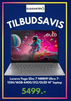 Eksempel på tilbudsavis Elgiganten - Tilbudsavis fra butik Elgiganten gyldig fra 20/07/2026