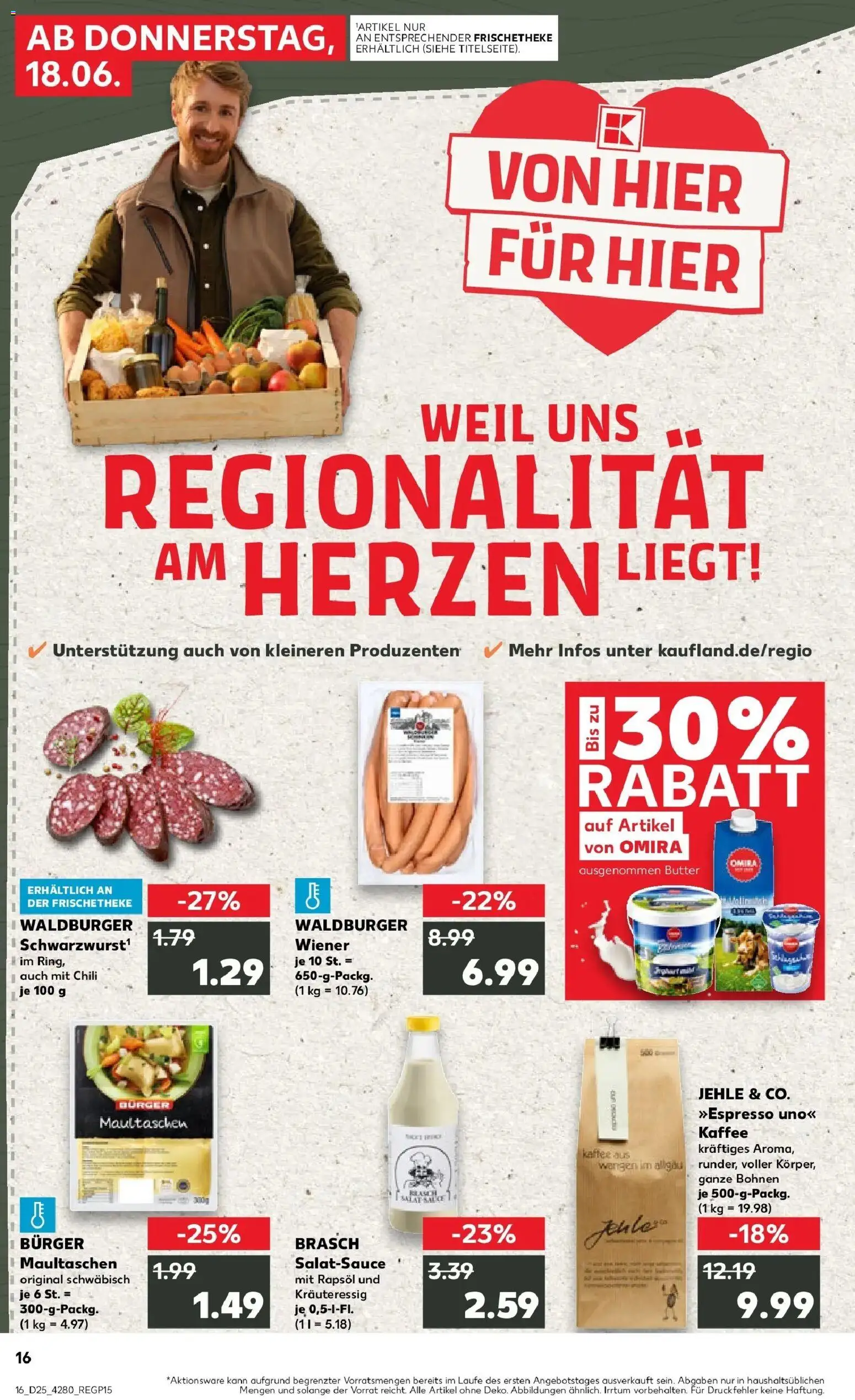Vorschau von dem Prospekt des Geschäftes Kaufland, gültig ab dem 18.06.2026