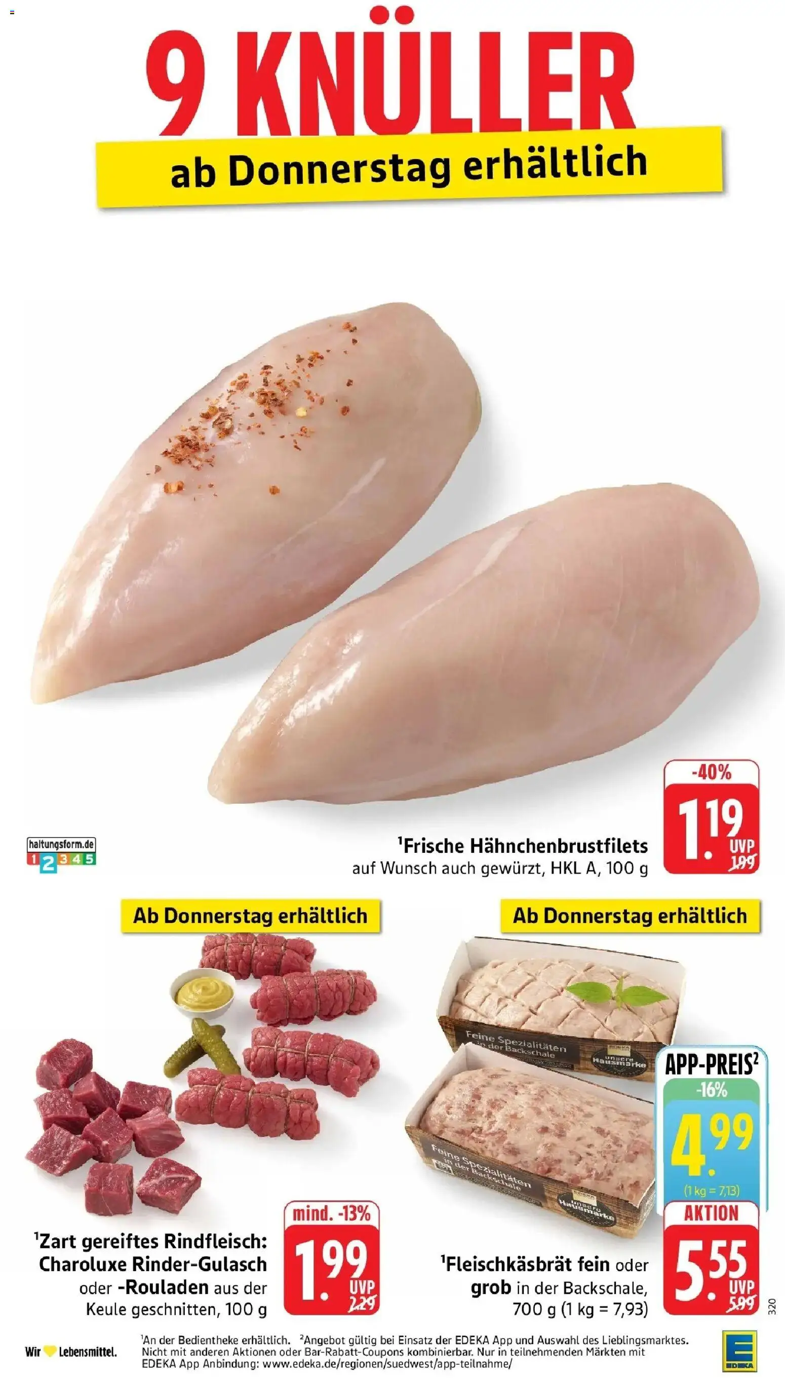 Vorschau von dem Prospekt des Geschäftes Edeka, gültig ab dem 12.10.2026