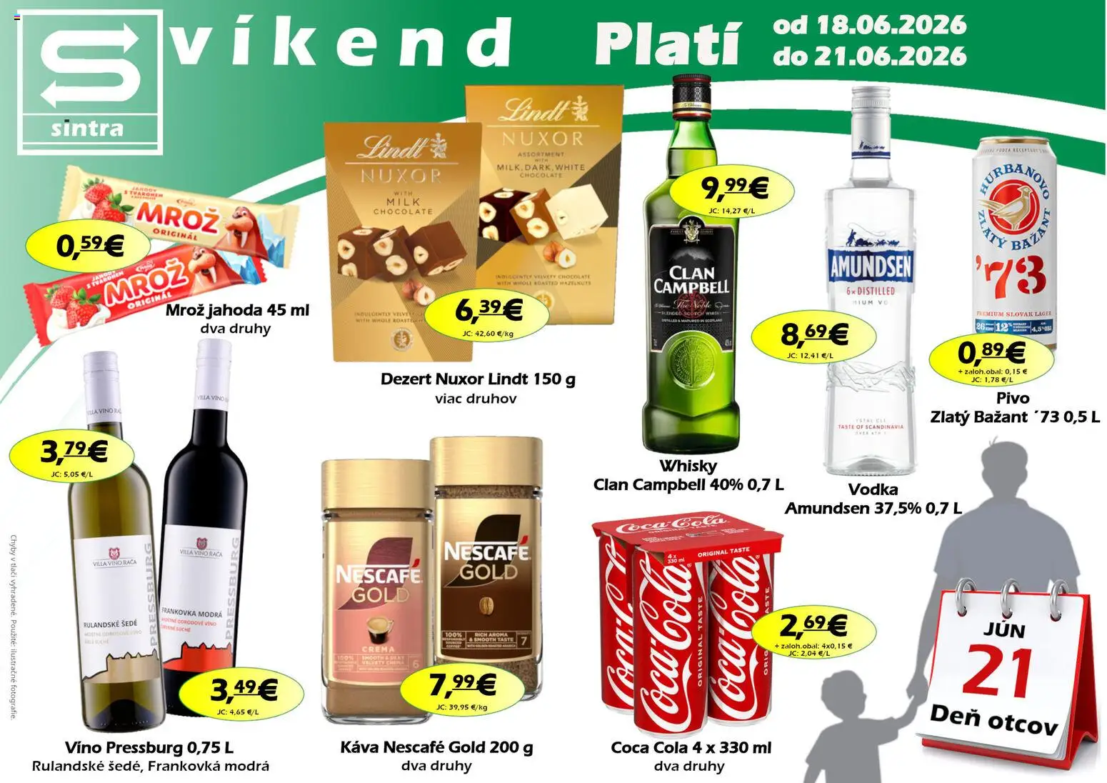 Náhľad Sintra letáku platného od 18.06.2026