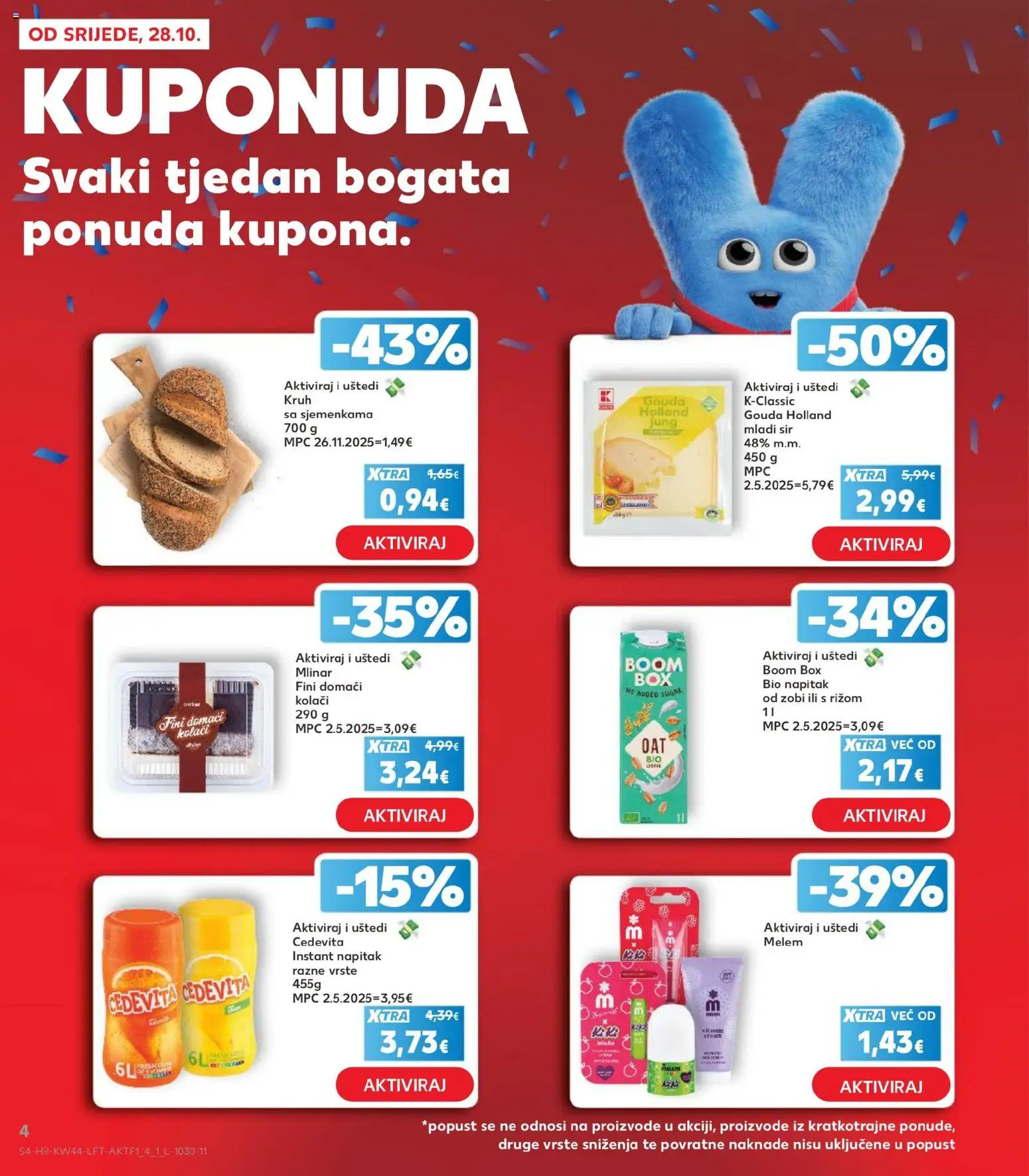 Kaufland HR - Kaufland HR akciós újság megtekintése, amely érvényes 2026.10.28.-től