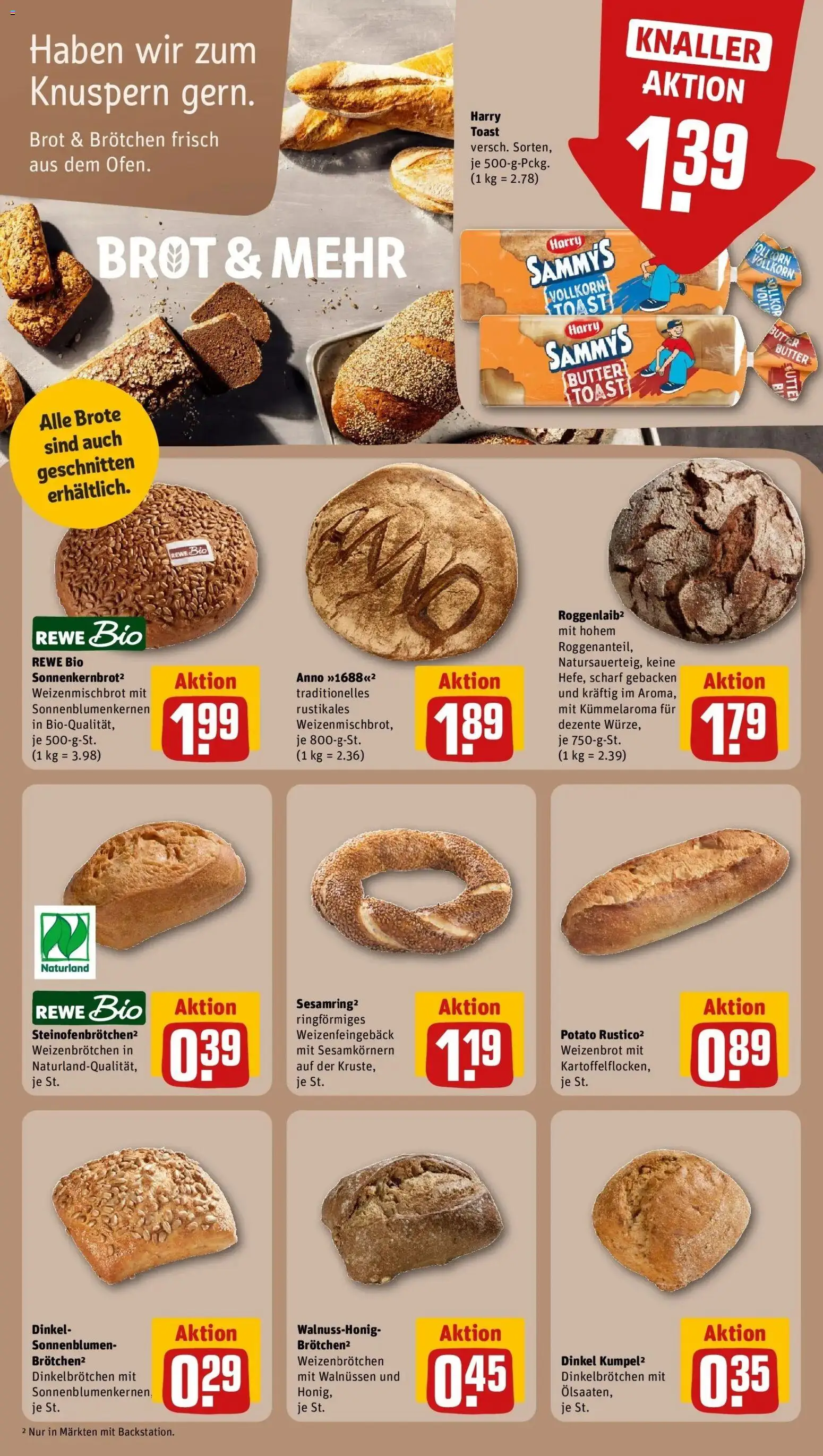 Vorschau von dem Prospekt des Geschäftes Rewe, gültig ab dem 26.10.2026