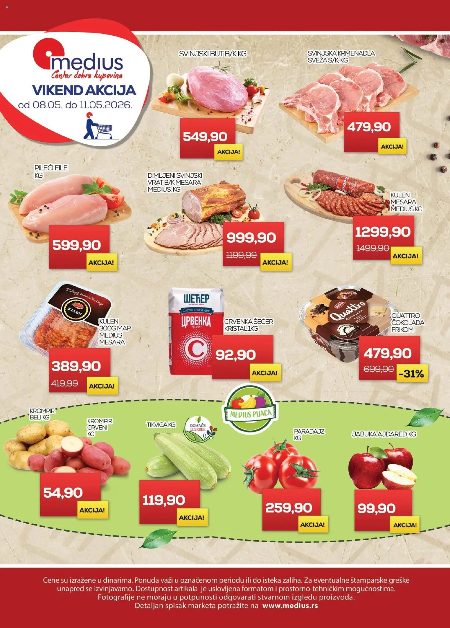 Pregled Medius kataloga - važi od 08.05.2026