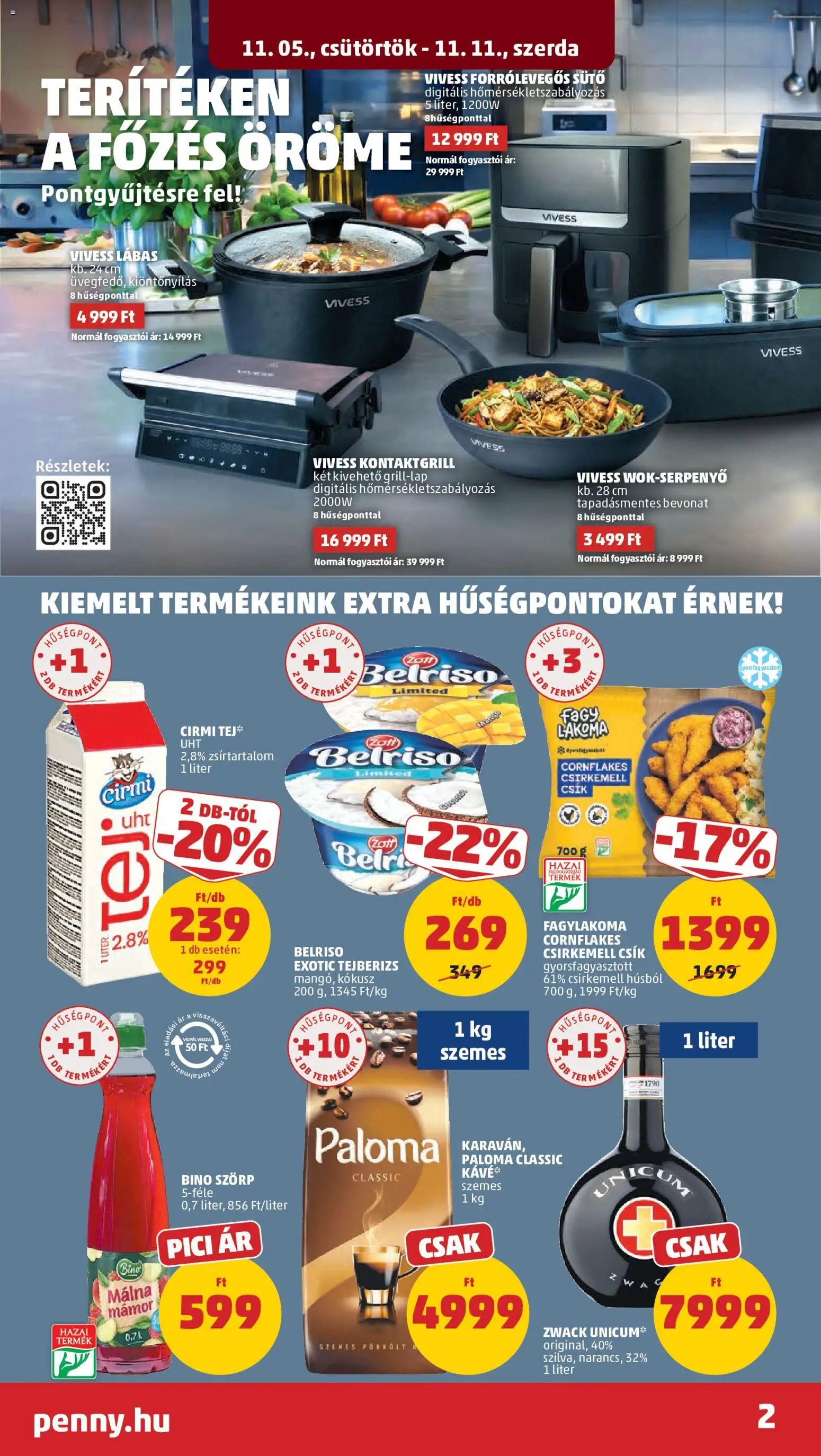 PENNY - PENNY akciós újság megtekintése, amely érvényes 2026.11.05.-től