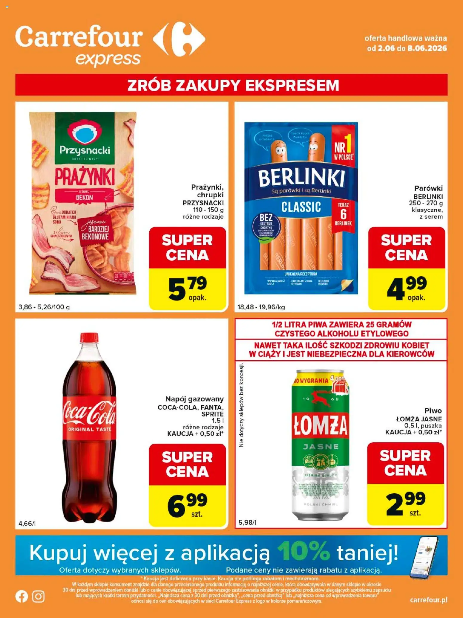 Pogląd gazetki "Carrefour gazetka - Express II" ze sklepu Carrefour ważnej od 02.06.2026