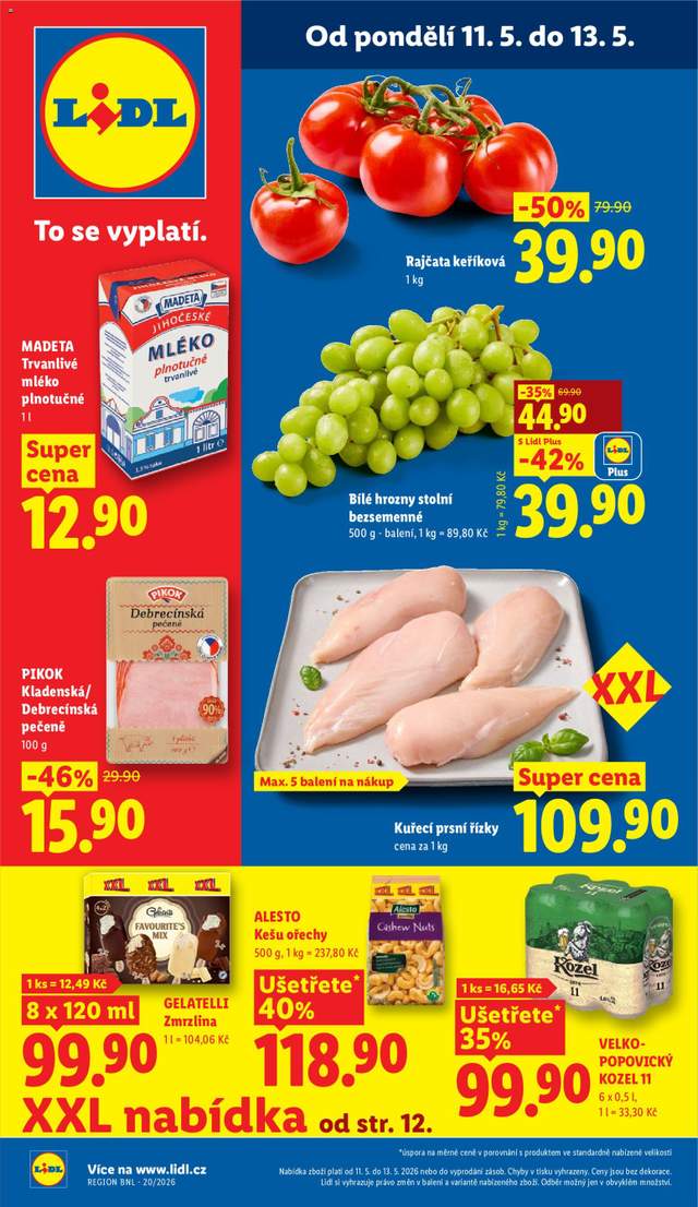 Nový Lidl leták od 11.05.