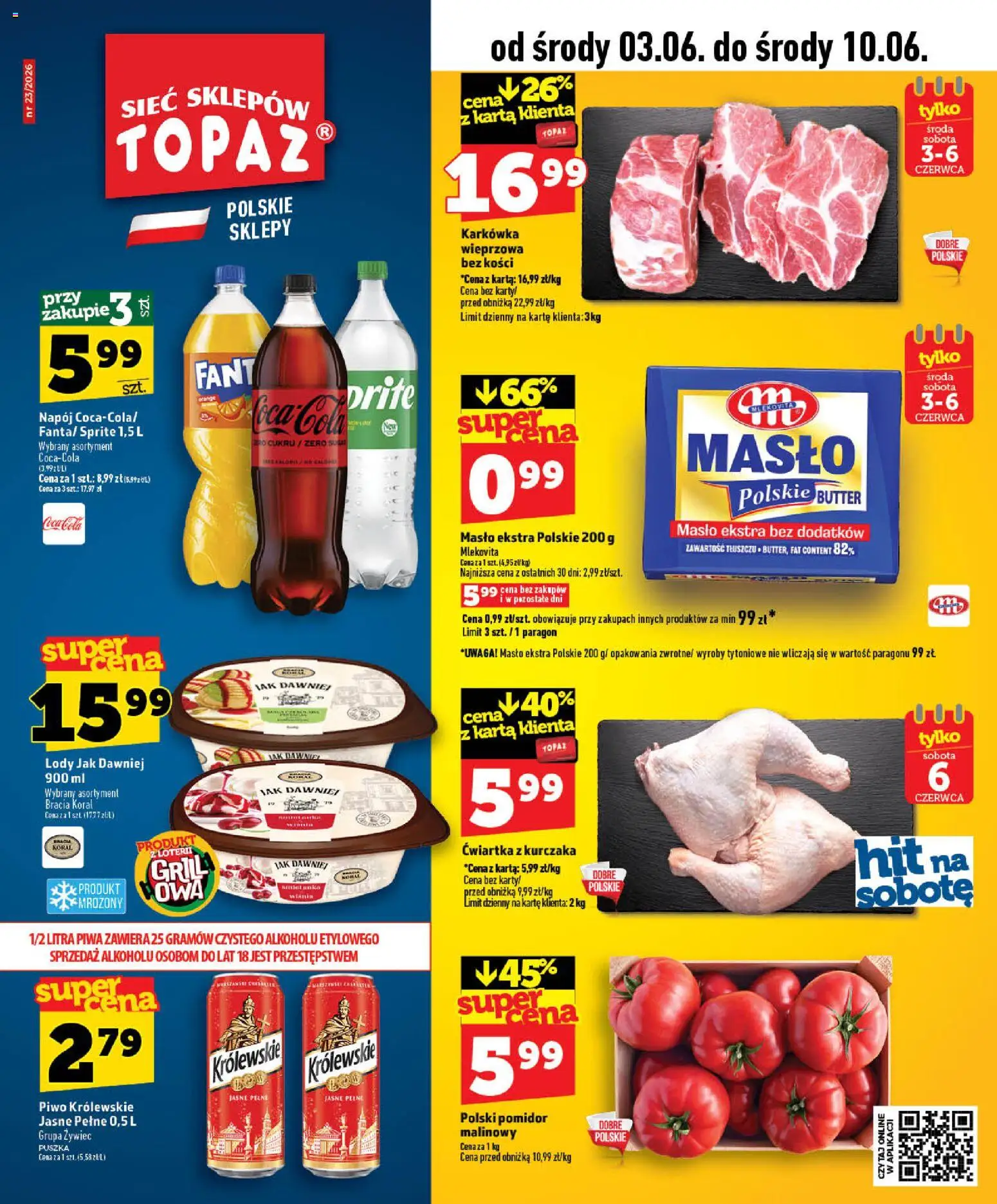 Pogląd gazetki "Topaz gazetka - MAZ" ze sklepu Topaz ważnej od 03.06.2026