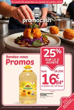 Prévisualisation de Promocash catalogue du magasin Promocash formulaire valide 29/09/2026