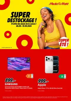 Vorschau des Merkblatts Media Markt aktionen FR vom Shop Media Markt gültig von 06.09.2026 bis 19.09.2026