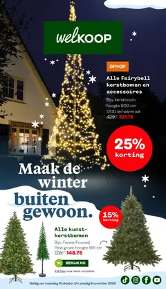Voorbeeld van Welkoop folder van winkel Welkoop geldig vanaf 19-10-2026