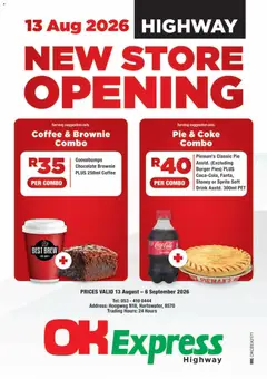 Preview of OK Foods flyer valid from 13/08/2026