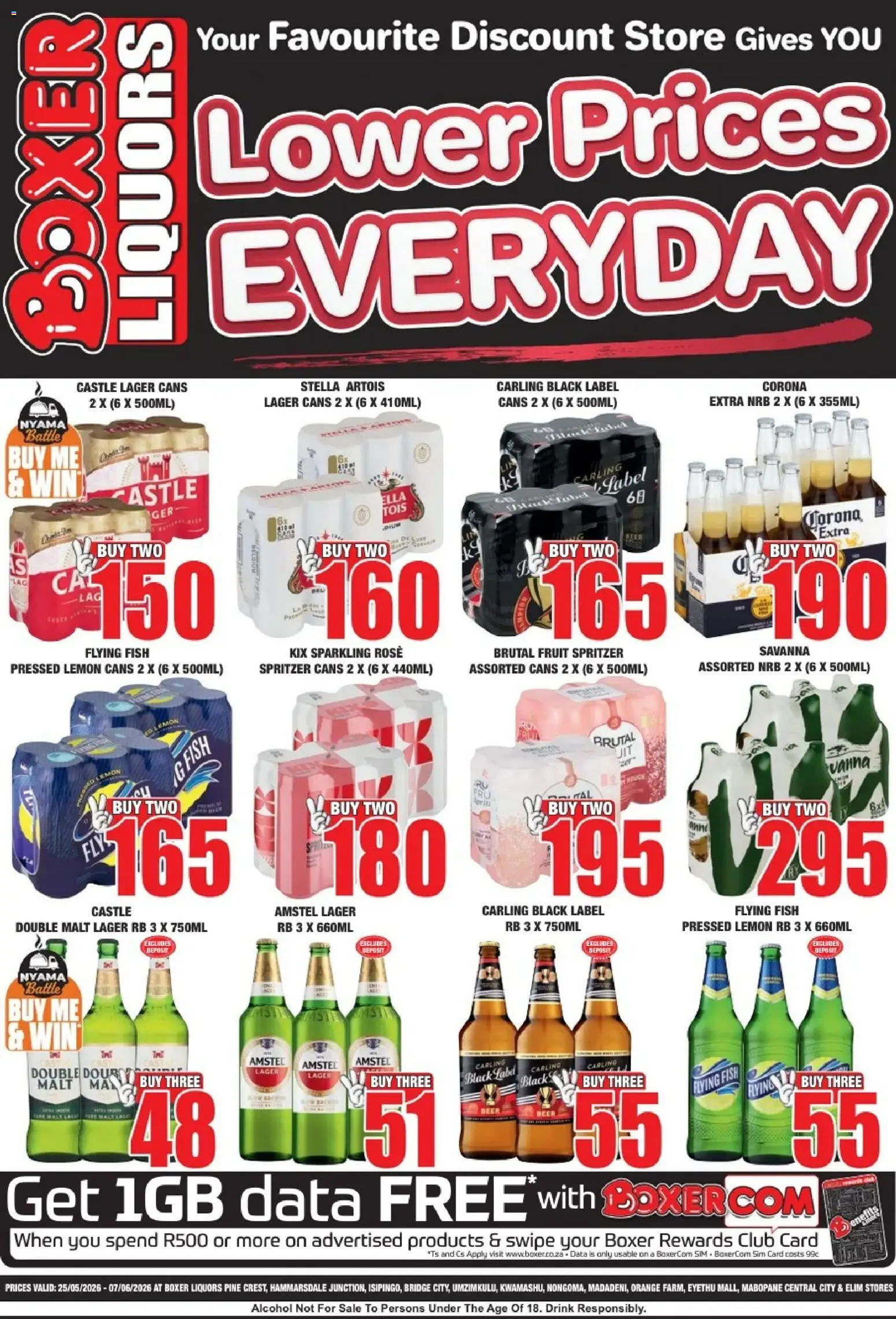 Preview of Boxer flyer valid from 25/05/2026